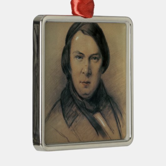 Robert Schumann 1853 Metalen Ornament (Rechts)
