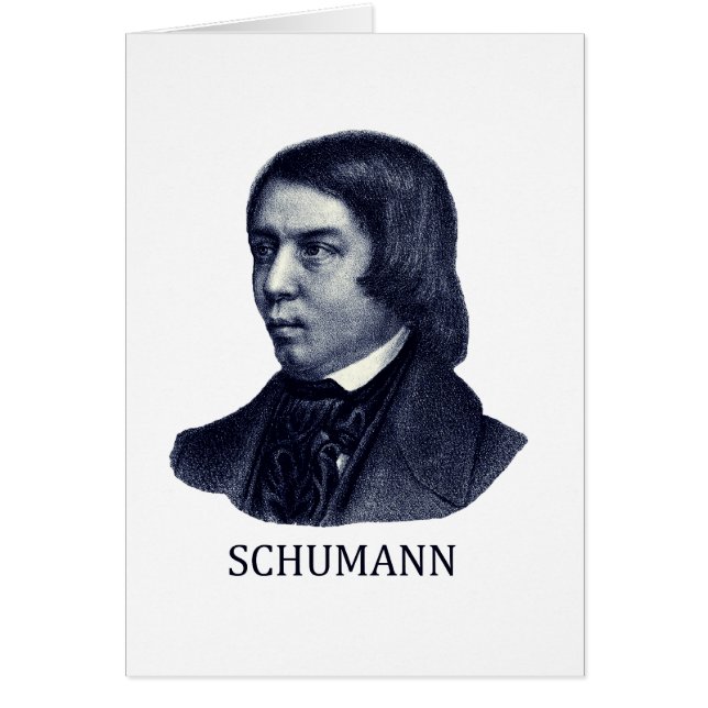 Robert Schumann, blauw (Voorkant)