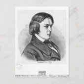 Robert Schumann Briefkaart (Voorkant)