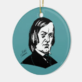 Robert Schumann Keramisch Ornament (Links)
