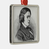 Robert Schumann Metalen Ornament (Rechts)