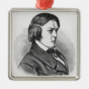Robert Schumann Metalen Ornament