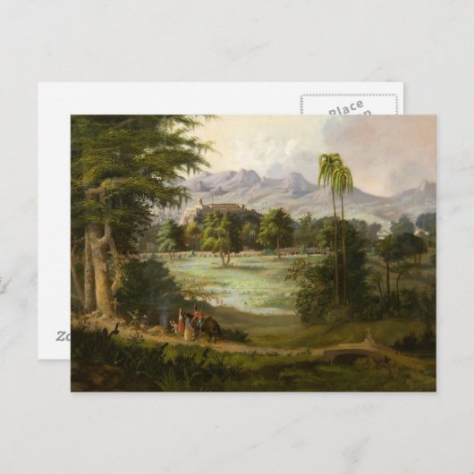 Robert Scott Duncanson - Chapultpec Castle Briefkaart (Voorkant / Achterkant)
