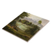 Robert Scott Duncanson - Chapultpec Castle Tegeltje (Zijkant)