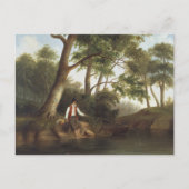 Robert Scott Duncanson - Man Vist Briefkaart (Voorkant)