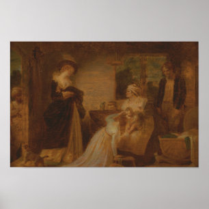 Robert Smirke - de zeven tijdperken van het Man - Poster