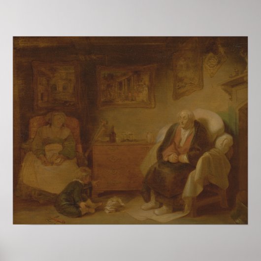 Robert Smirke - De zeven tijdperken van het Man Poster (Voorkant)