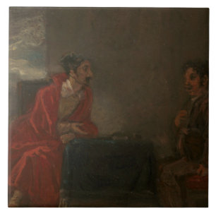Robert Smirke - Illustratie voor Don Quixote Tegeltje