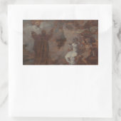 Robert Smirke - Prospero Conjuring a Masque Rechthoekige Sticker (Tas)