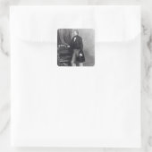 Robert Smith Surtes Vierkante Sticker (Tas)