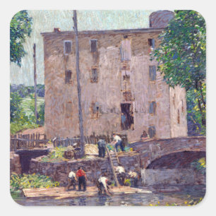 Robert Spencer die de brug herstelt Vierkante Sticker