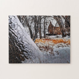 Robert Strauss Cabin Colorado. Legpuzzel