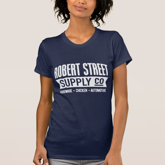 Robert Street Supply Women's Classic Blue T-shirt (Voorkant)