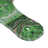 ROBERT ~ TASTY! ~ Green Maroon fractal Snijplank (Hoek)