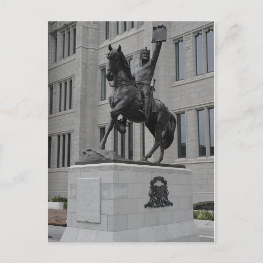 Robert The Bruce Briefkaart (Voorkant)