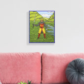 Robert the Bruce Canvas Afdruk (Insitu (Woonkamer))