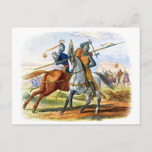 Robert the Bruce doodt Sir Henry Bohum Briefkaart (Voorkant)