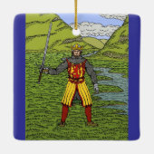 Robert the Bruce Keramisch Ornament (Achterkant)
