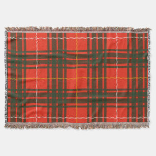 "Robert The Bruce", koning van Schotland Tartan Deken
