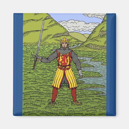 Robert the Bruce Magneet (Voorkant)
