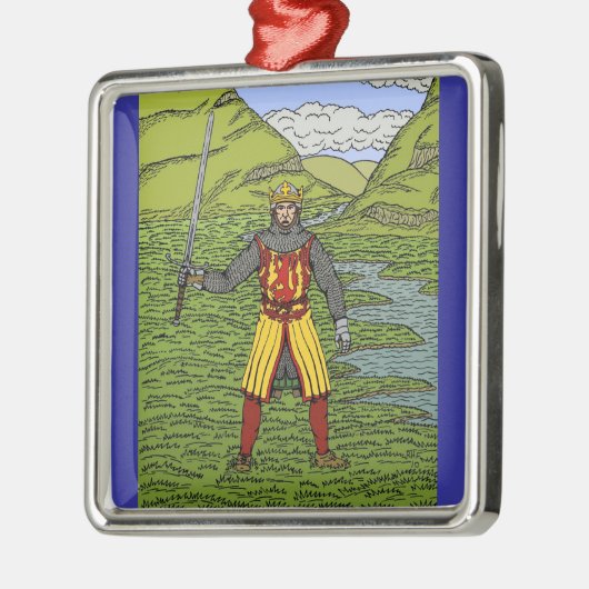 Robert the Bruce Metalen Ornament (Links)