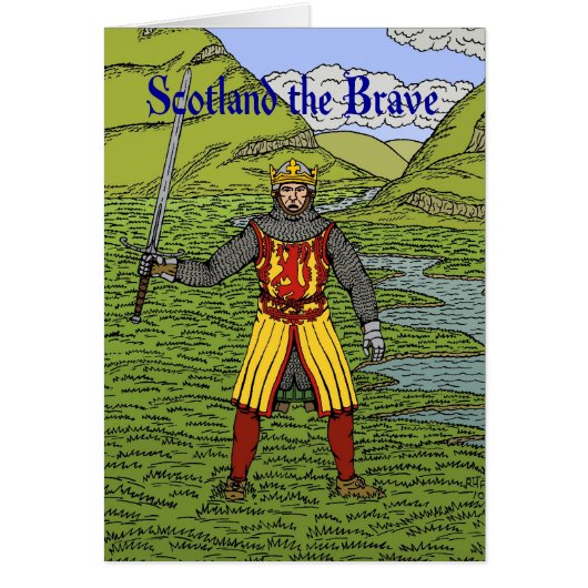 Robert the Bruce Scotland the Brave (Voorkant)
