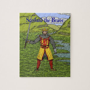 Robert the Bruce Scotland the Brave Legpuzzel