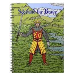 Robert the Bruce Scotland the Brave Notitieboek