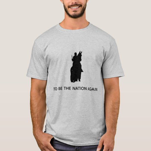 Robert the Bruce "To Be the Nation Again" T-shirt (Voorkant)