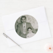 Robert & unc ronde sticker (Envelop)