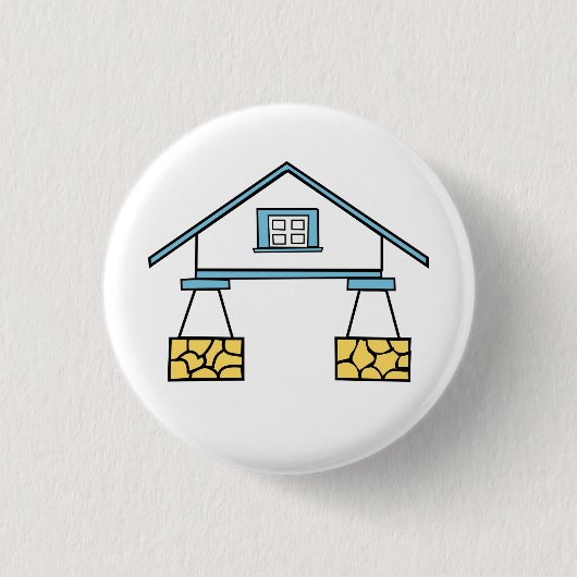 Robert Venturi Eclectic Houses Button (5 van 5) (Voorkant)