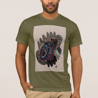 Robert Vincent Peters Abstracte Kunst Teken T-Shir T-shirt