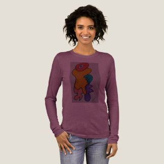 Robert Vincent Peters Marker Art T-shirt met lange