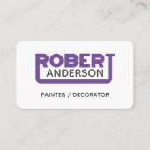 Robert Visitekaartje (Voorkant)