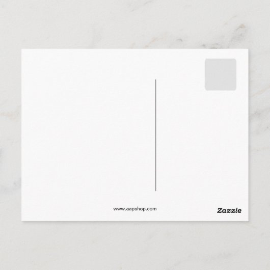 Robert Wilhelm Bunsen Briefkaart (Achterkant)