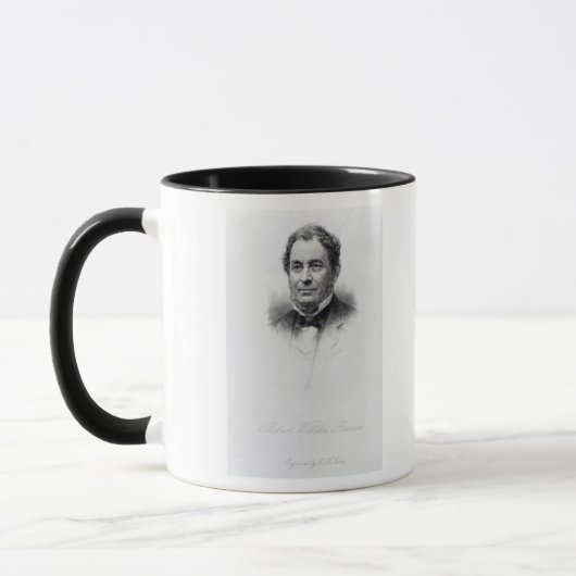 Robert Wilhelm Bunsen, gegraveerd door C.H Jeens Mok (Links)