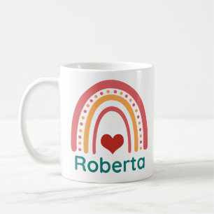 Roberta Vintage Boho Rainbow Koffiemok