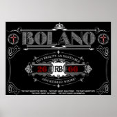 Roberto Bolano 2666 Poster (Voorkant)
