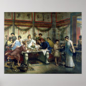 Roberto Bompiani A Roman Feast Poster (Voorkant)