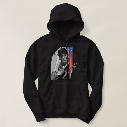 roberto clemente day figa design 21 mlb Classic T Hoodie (Design voorkant)
