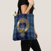 Roberton Tartan & Badge Tote Bag (Dichtbij)