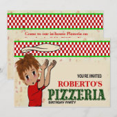 Roberto's Pizzeria Party Kaart (Voorkant / Achterkant)