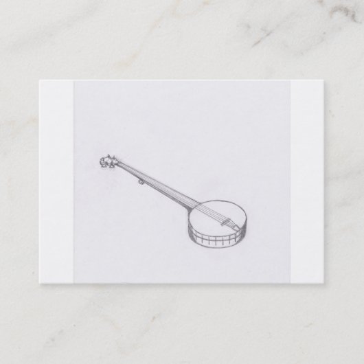 Robert's Banjo visitekaartje (Voorkant)