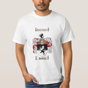 Roberts Family Crest - Roberts Coat of Arms T-shirt