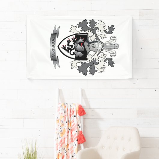 Roberts Family Crest Spandoek (Insitu)