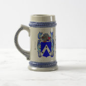 Roberts Family Crest Stein Bierpul (Links)