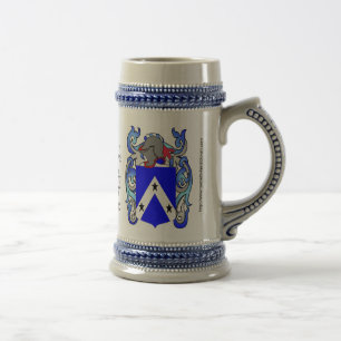 Roberts Family Crest Stein Bierpul