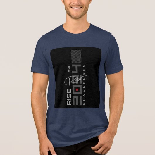 Roberts Rise The Ultimate Challenge Print T-Shirt (Voorkant)