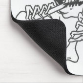 Robert's schedel 5 muismat (Hoek)