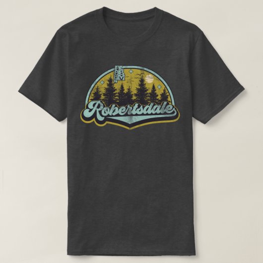 Robertsdale, Alabama T-shirt (Design voorkant)